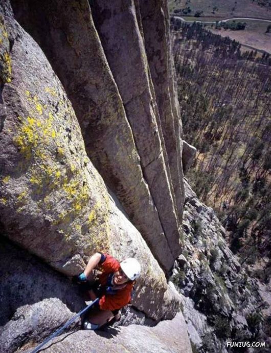 Climbing The Devils Tower