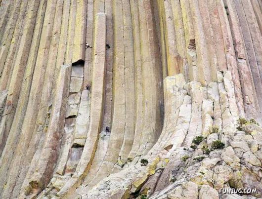 Climbing The Devils Tower