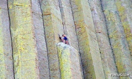 Climbing The Devils Tower