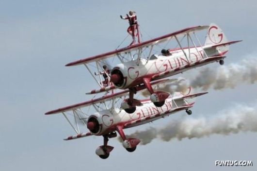 Most Amazing Glider Stunts