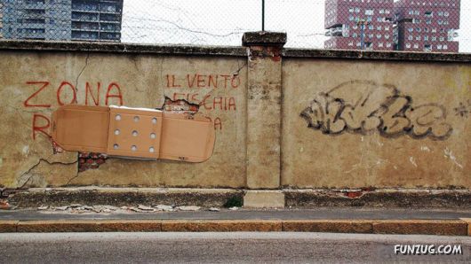 Clever Street Art From Italy