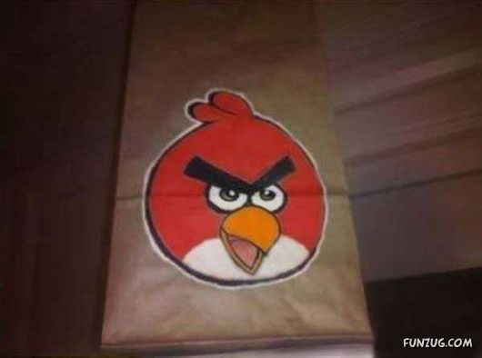 Awesome Dad Draws Art On Lunch Bags