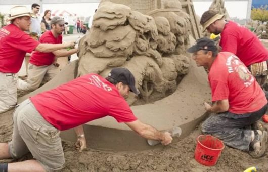 Mind Blowing Sand Castles Competition