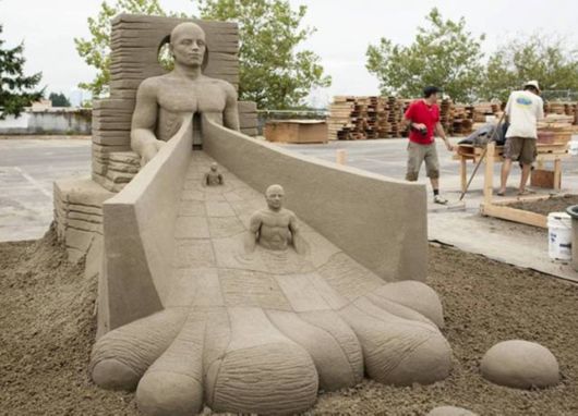 Mind Blowing Sand Castles Competition