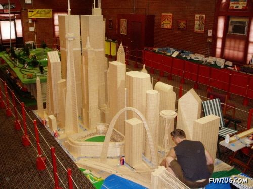 Amazing City of Toothpicks