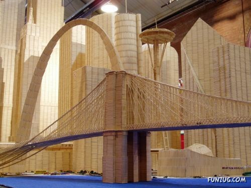 Amazing City of Toothpicks