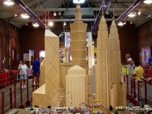 Amazing City of Toothpicks