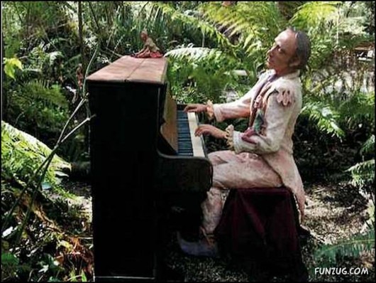 Wooden Sculpture Garden in Australia