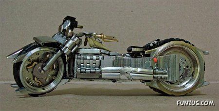 Artistic Wristwatch Motorcycles