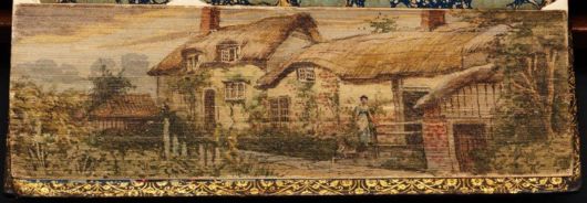 Hidden Artworks Painted On The Edges Of Books  