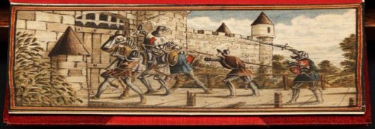 Hidden Artworks Painted On The Edges Of Books  