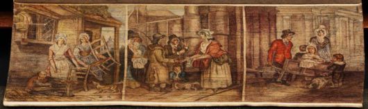 Hidden Artworks Painted On The Edges Of Books  