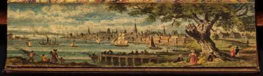 Hidden Artworks Painted On The Edges Of Books  