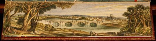 Hidden Artworks Painted On The Edges Of Books  