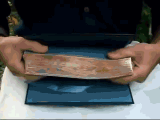 Hidden Artworks Painted On The Edges Of Books  
