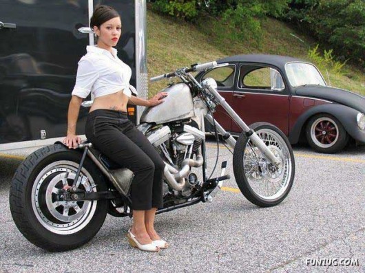 Coolest Bikes & Prettiest Babes