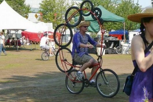 Funny and Bizarre Bicycles