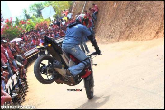 Crazy Bike Show In College