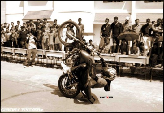 Crazy Bike Show In College