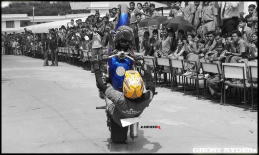 Crazy Bike Show In College