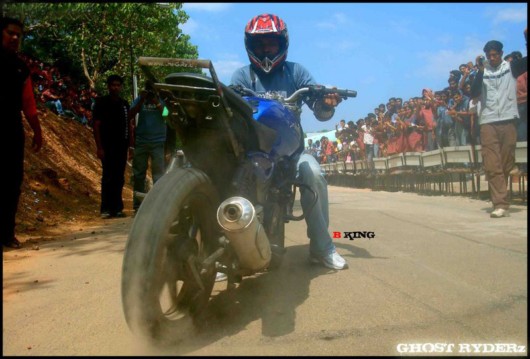 Crazy Bike Show In College