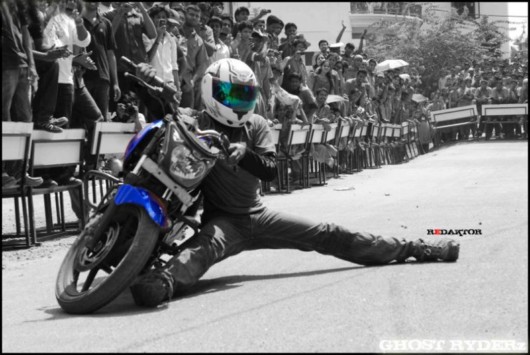 Crazy Bike Show In College