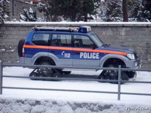 Unusual Police Vehicles Around The World