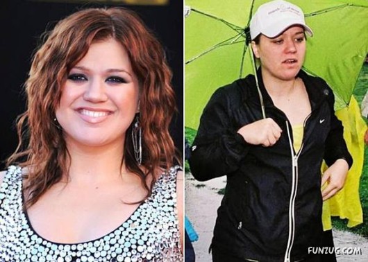 Hollywood Queens With and Without Makeup