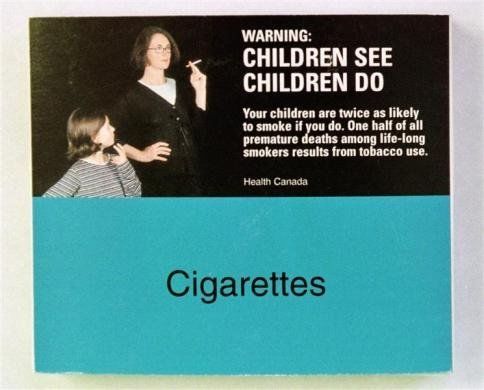Aggressive Cigarette Pack Warnings