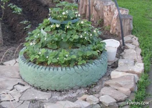 Amazing Creativity With Old Tyres