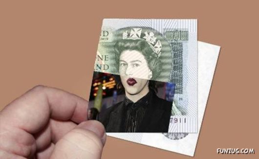 Famous People Mixed In Money
