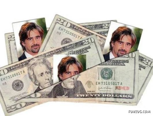 Famous People Mixed In Money