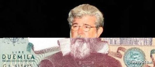 Famous People Mixed In Money