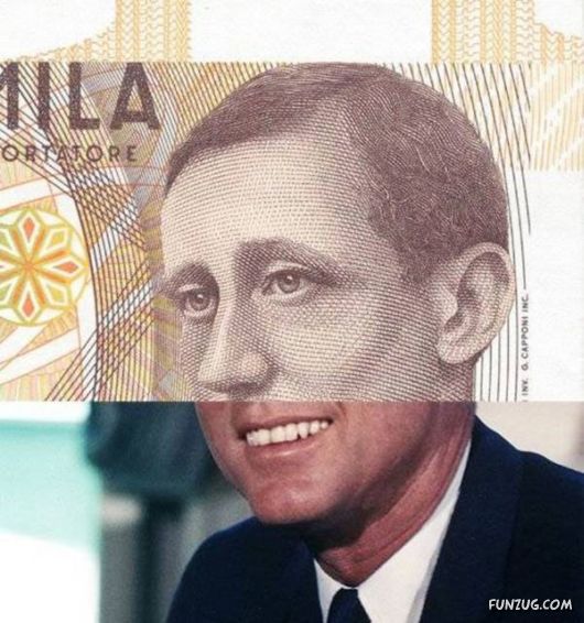 Famous People Mixed In Money