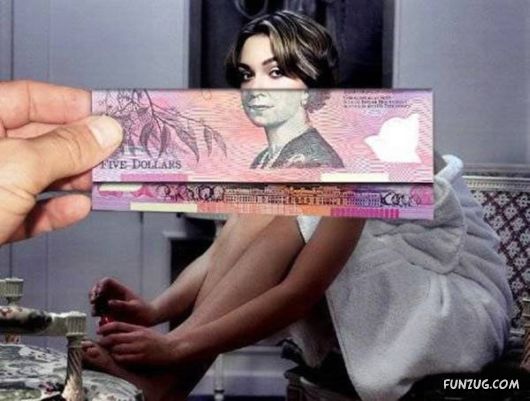 Famous People Mixed In Money