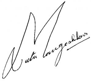 Autographs of Indian Legends
