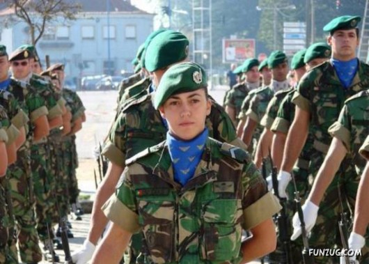 Beautiful Military Women Around the World