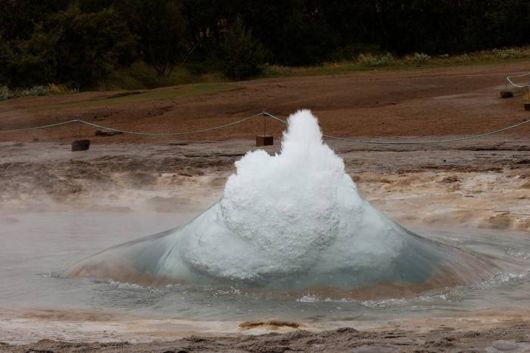 Amazing Natural Strokkur Geyser, Iceland