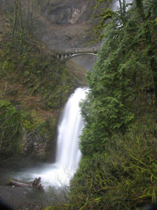 The Stunning Multnomah Falls