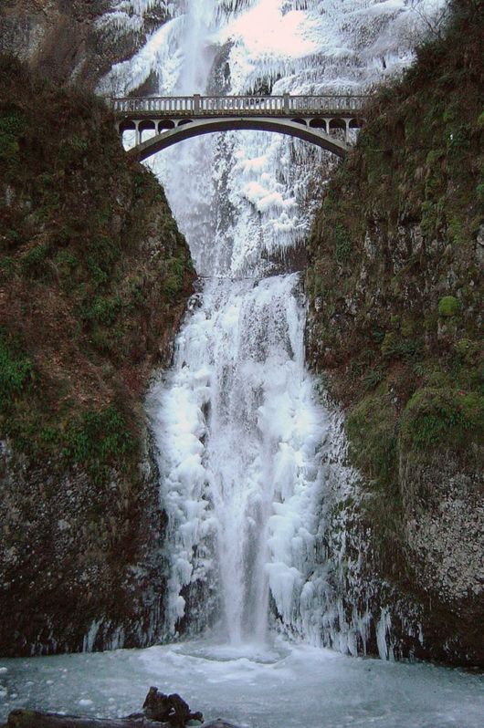 The Stunning Multnomah Falls