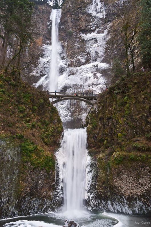 The Stunning Multnomah Falls