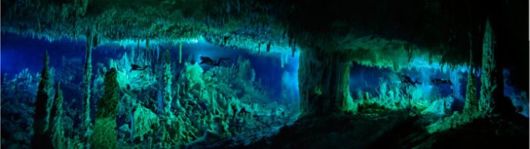 Amazing Underwater Caves In The Bahamas