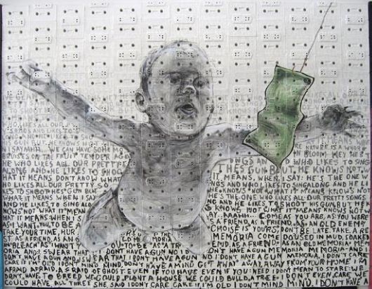 Superb Paintings On Cassette Tape Canvases