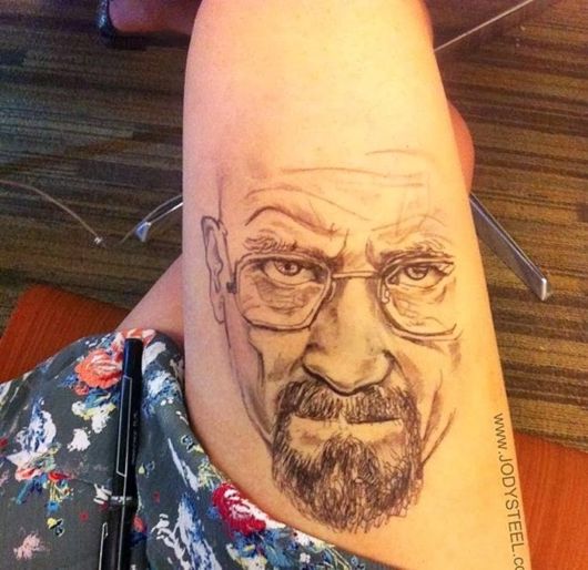Amazing Paintings On Thighs Instead Of Canvas