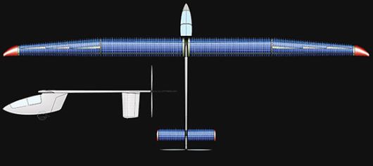 Solar Airplane - Sunseeker II