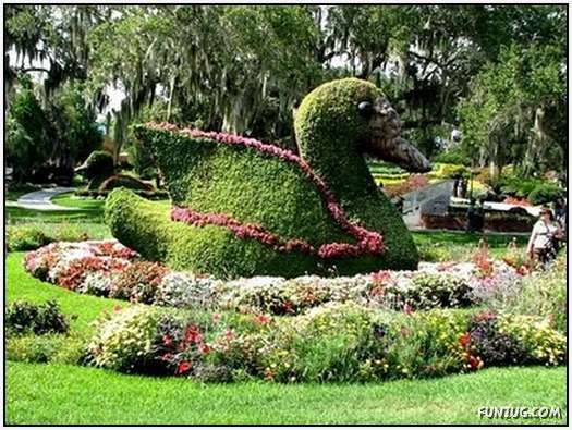 Amazing Decorated Park in Florida