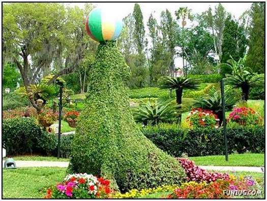 Amazing Decorated Park in Florida
