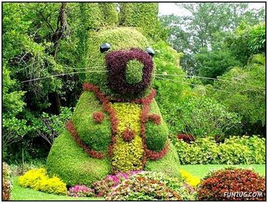 Amazing Decorated Park in Florida