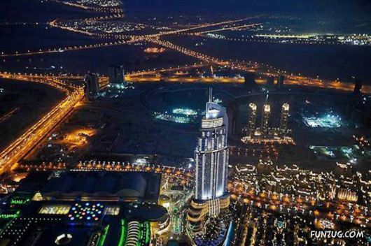 At The Top of Burj Khalifa