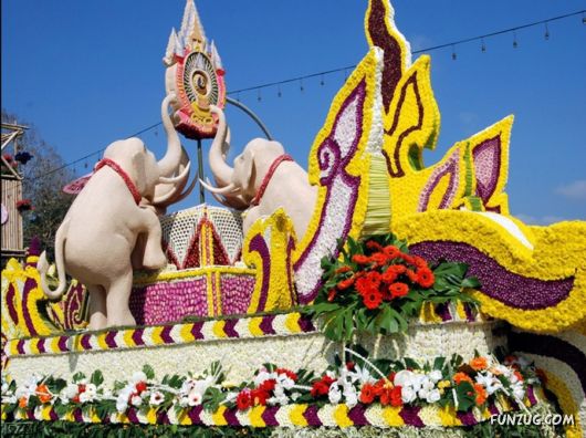 The Festival of Flowers, Thailand